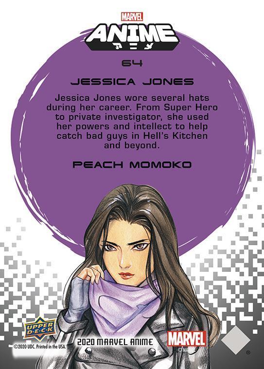 Jessica Jones back card image