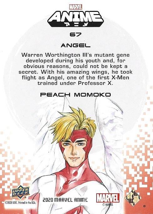 Angel back card image