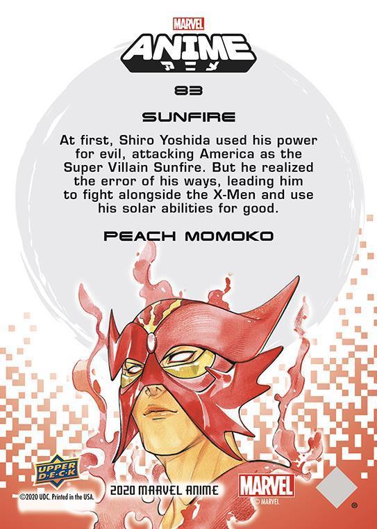 Sunfire back card image