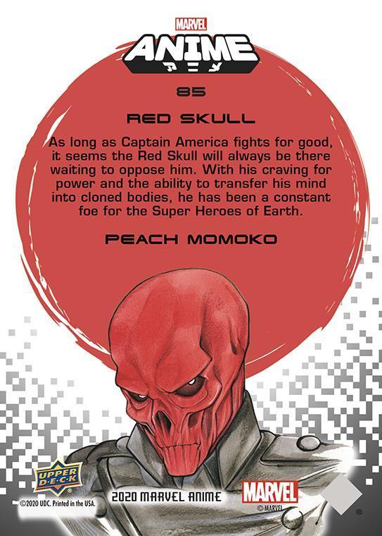 Red Skull back card image