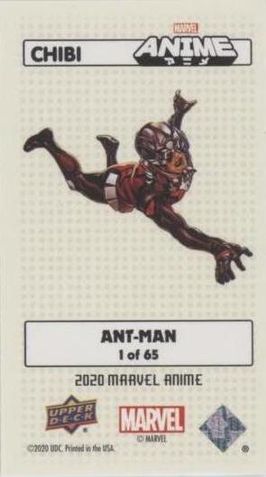 Ant-Man Tier 1 back card image