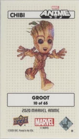 Groot Tier 1 back card image