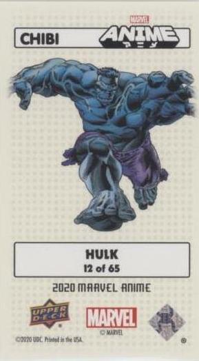 Hulk Tier 1 back card image