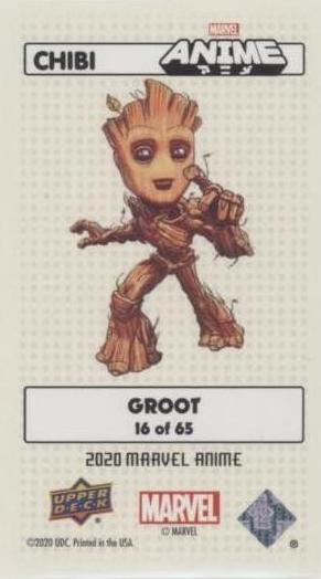Groot Tier 1 back card image