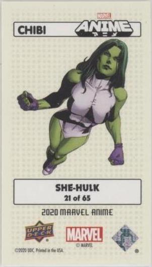 She-Hulk Tier 1 back card image