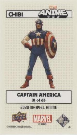 Captain America Tier 2 back card image