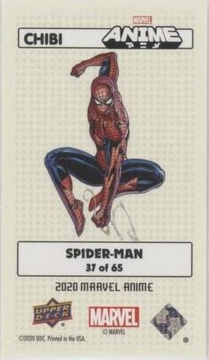 Spider-Man Tier 2 back card image