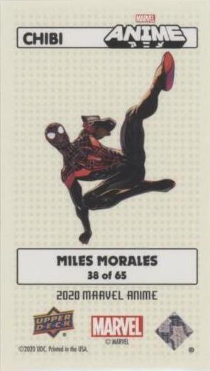 Miles Morales Tier 2 back card image