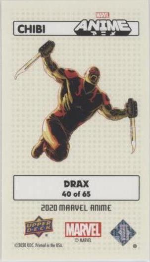 Drax Tier 2 back card image