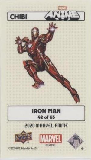 Iron Man Tier 2 back card image