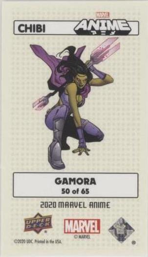 Gamora Tier 2 back card image