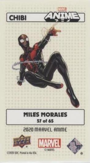 Miles Morales Tier 3 back card image