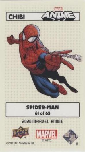 Spider-Man Tier 4 back card image