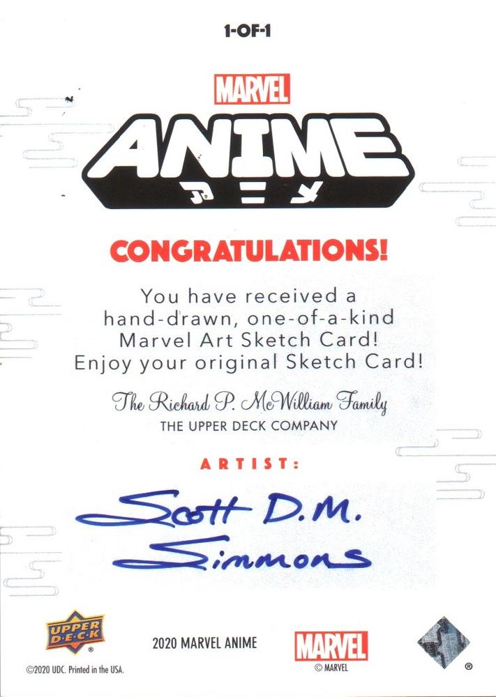 Scott D.M. Simmons back card image