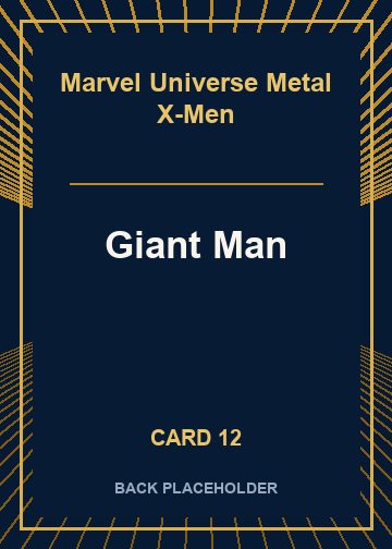 Giant Man back card image