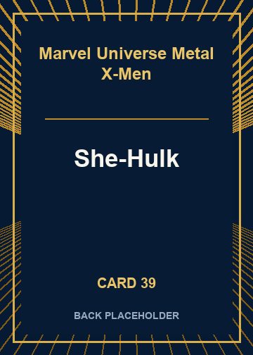 She-Hulk back card image