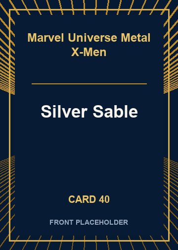 Silver Sable card thumbnail