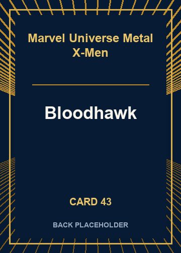Bloodhawk back card image