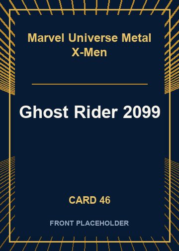 Ghost Rider 2099 card thumbnail