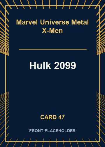 Hulk 2099 card thumbnail