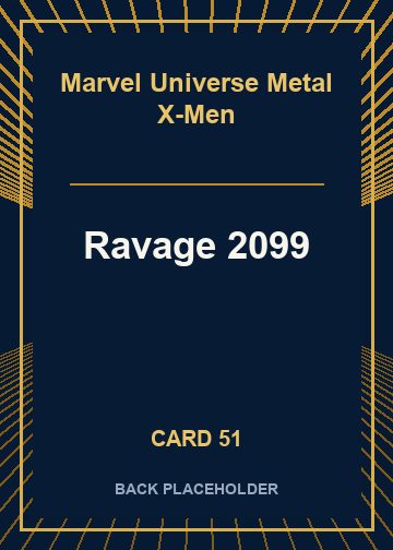 Ravage 2099 back card image