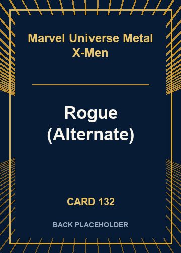 Rogue (Alternate) back card image