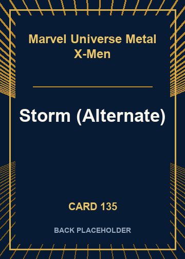 Storm (Alternate) back card image