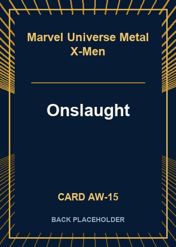 Onslaught back card image