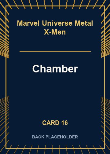 Chamber back artwork