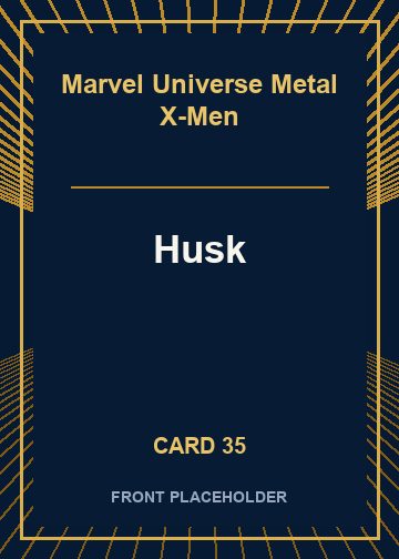 Husk front artwork