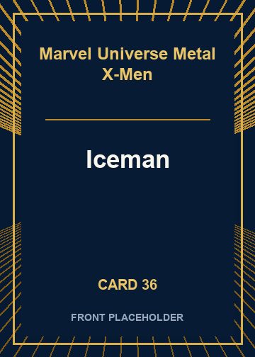 Iceman front artwork