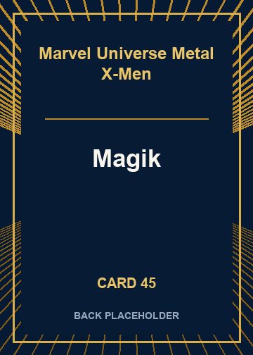 Magik back card image