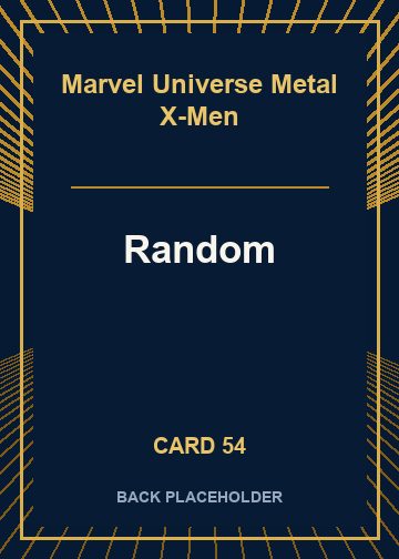 Random back card image