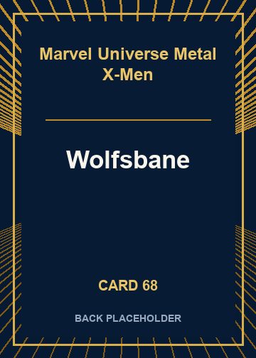 Wolfsbane back card image