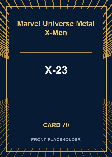 X-23 card thumbnail