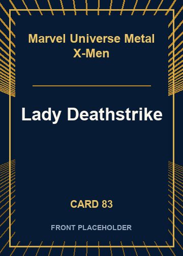 Lady Deathstrike card thumbnail