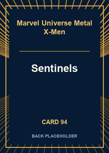 Sentinels back card image