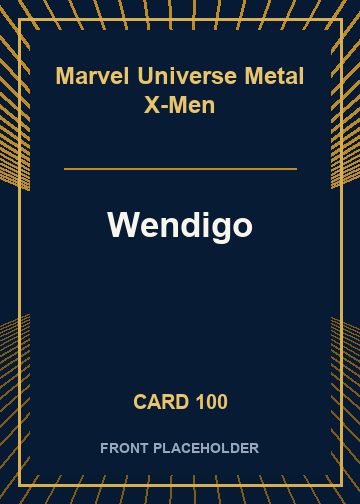Wendigo card thumbnail