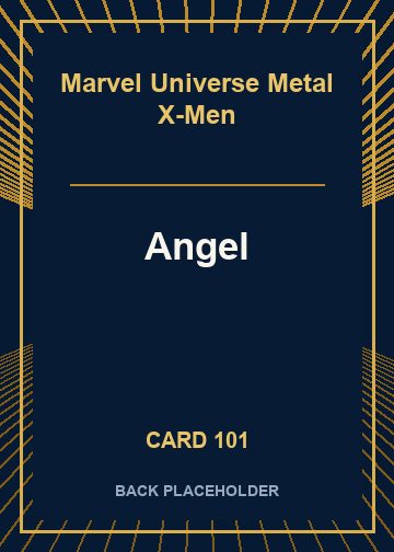 Angel back card image