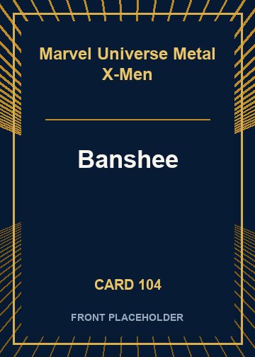 Banshee front card image