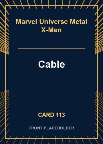 Cable card thumbnail