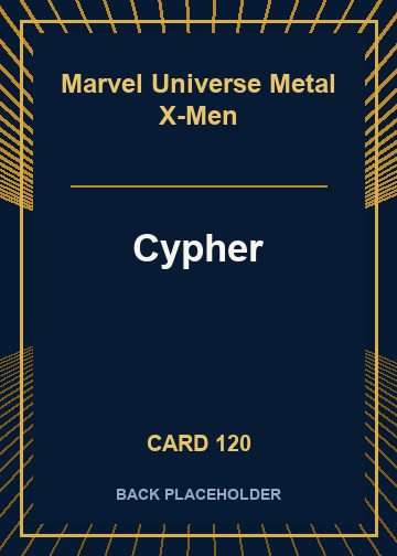 Cypher back card image