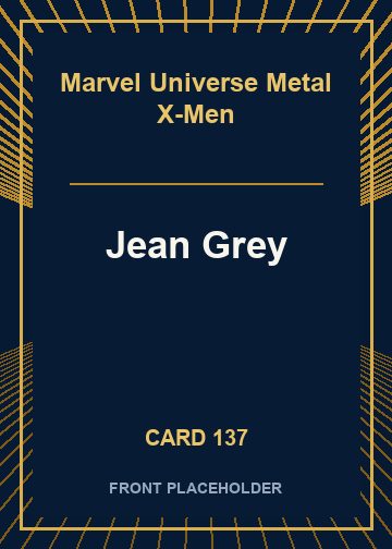 Jean Grey front card image