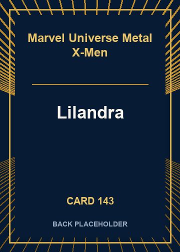 Lilandra back card image