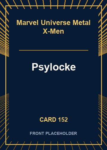 Psylocke front card image