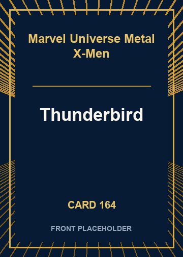 Thunderbird card thumbnail
