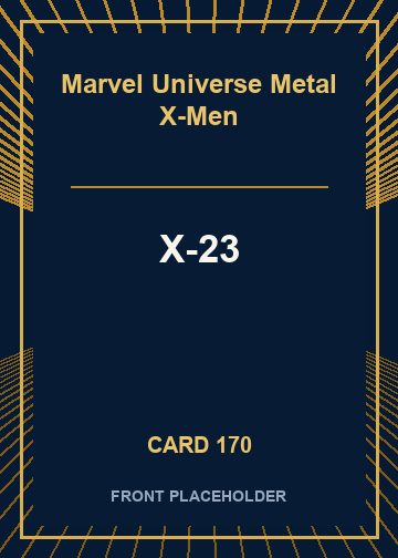 X-23 card thumbnail