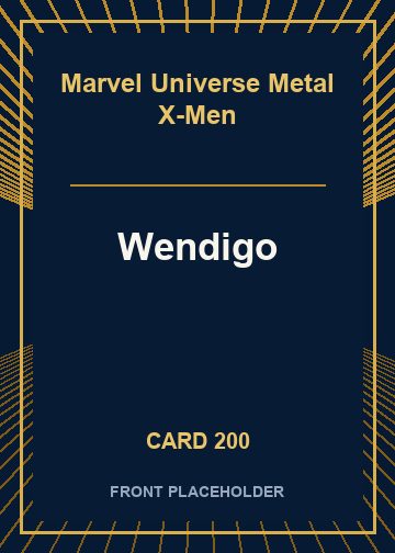 Wendigo card thumbnail