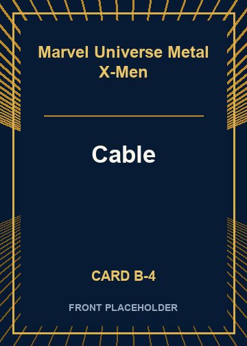 Cable card thumbnail