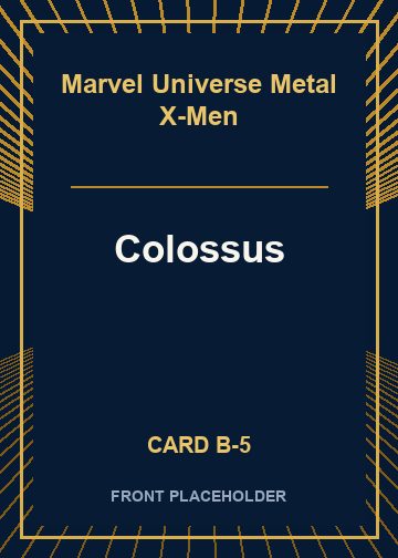 Colossus front card image